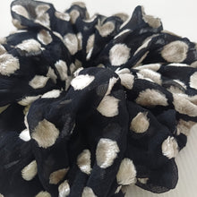 Load image into Gallery viewer, French Vintage Scrunchie Removable Tie / Skinny Scarf
