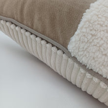 Load image into Gallery viewer, Cushion Cover Suede Teddy Faux