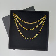 Load image into Gallery viewer, Gold Layered Chains Necklaces