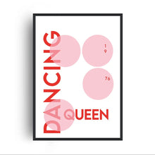 Load image into Gallery viewer, Dancing Queen Music Inspired Giclee Art Print