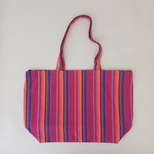 Load image into Gallery viewer, XL Tote Bag Mexican Pink Long Handle