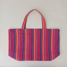 Load image into Gallery viewer, XL Tote Bag Mexican Pink Short Handle