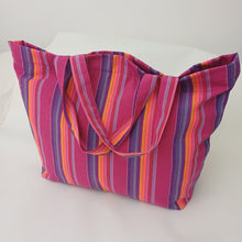 Load image into Gallery viewer, XL Tote Bag Mexican Pink Long Handle