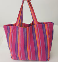 Load image into Gallery viewer, XL Tote Bag Mexican Pink Short Handle
