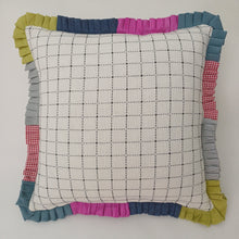 Load image into Gallery viewer, Multi Color Frill Cushion