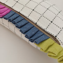 Load image into Gallery viewer, Multi Color Frill Cushion