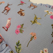 Load image into Gallery viewer, Vintage Fauna Flora Frilled Cushion