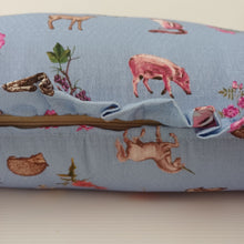 Load image into Gallery viewer, Vintage Fauna Flora Frilled Cushion