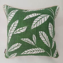 Load image into Gallery viewer, Leaf Print Slab Cotton Cushion
