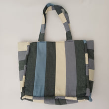 Load image into Gallery viewer, Mara Weekender Bag Striped Blue