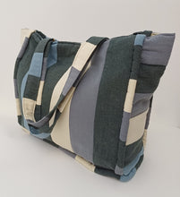 Load image into Gallery viewer, Mara Weekender Bag Striped Blue