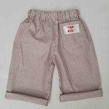 Load image into Gallery viewer, Kiddies Wide Leg Trousers Brown Stripe 2 - 4 years