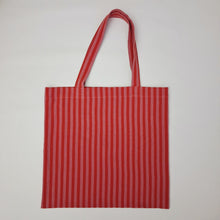 Load image into Gallery viewer, Stripe Tote Red + Pink