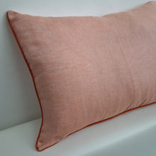 Load image into Gallery viewer, Soft Peach Oblong Cushion