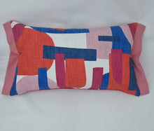 Load image into Gallery viewer, Graphic Oblong Cushion Bright