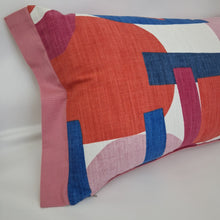 Load image into Gallery viewer, Graphic Oblong Cushion Bright