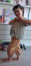 Load image into Gallery viewer, Toffee Floral Balloon Kiddies Trousers