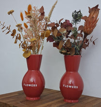 Load image into Gallery viewer, Flower Red Vase