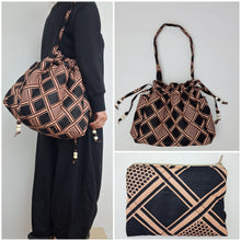 Load image into Gallery viewer, Large Emma Boho Shoulder Bag Graphic