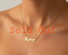 Load image into Gallery viewer, Raver Gold Necklace