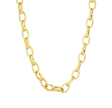 Load image into Gallery viewer, Large Links Gold Base Chain Necklace