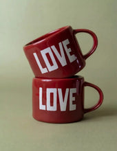 Load image into Gallery viewer, Red Love Ceramic Mug